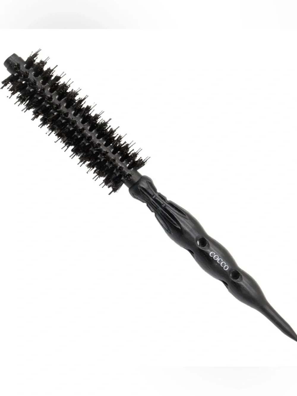 COCCO Round Brush Black Series Ceramic Boar Brush - Black Size 1 32mm #UC8-1